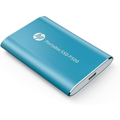HP SSD External Hard Disk P500 250 GB Blue
