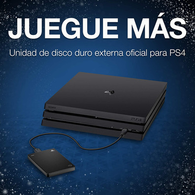 Seagate Game Drive 2TB Black PS4 External Hard Drive