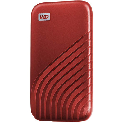 SSD External Hard Disk 1 TB Western Digital My Passport Red