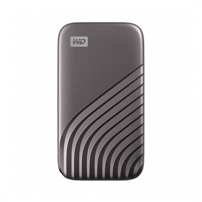 SSD 2 TB External Hard Disk Western Digital My Passport Gris