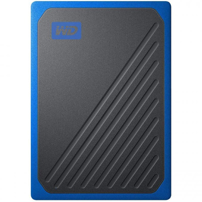 External hard disk SSD Western Digital My Passport Go 500 GB Blue