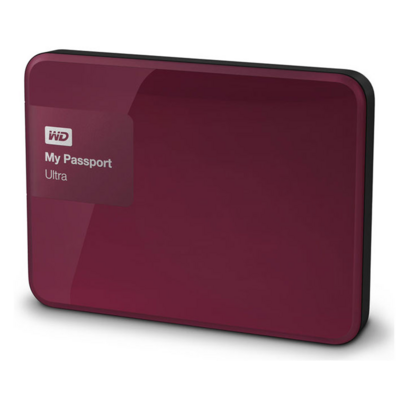 External Hard Disk Western Digital 1TB 2.5 USB 3.0 My Passport Red