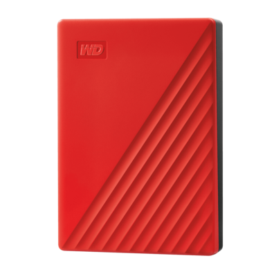 Western Digital My Passport 4TB 2.5 '' Red Hard Disk