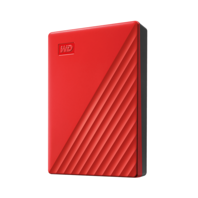 Western Digital My Passport 4TB 2.5 '' Red Hard Disk