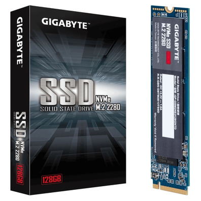 Gigabyte Hard Disk GP-GSM2NE3128GNTD SSD NVMe M. 2 128 GB 2280