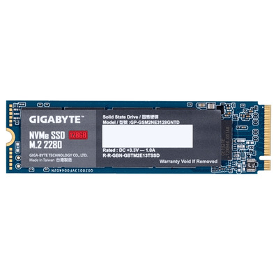 Gigabyte Hard Disk GP-GSM2NE3128GNTD SSD NVMe M. 2 128 GB 2280
