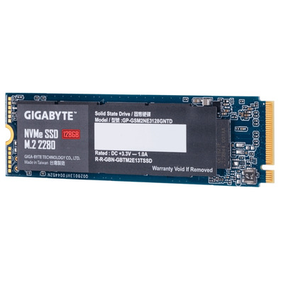 Gigabyte Hard Disk GP-GSM2NE3128GNTD SSD NVMe M. 2 128 GB 2280