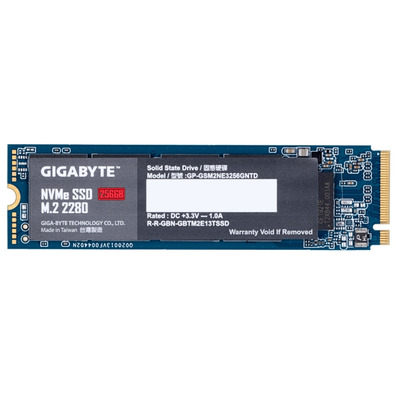 Gigabyte Hard Disk GP-GSM2NE3256GNTD SSD NVMe M. 2 256 GB 2280