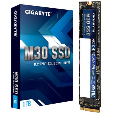 Gigabyte M30 1TB M2 SSD PCIE3 Hard Disk