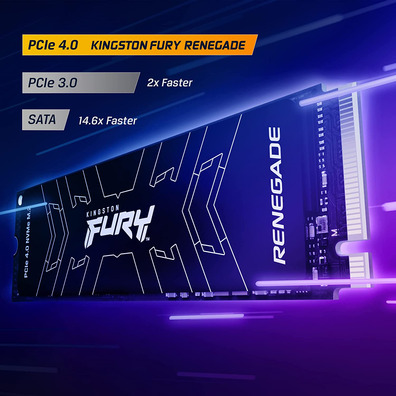 Hard Disk M2 SSD 1TB Kingston Fury Renegade PCI 4.0 NVME