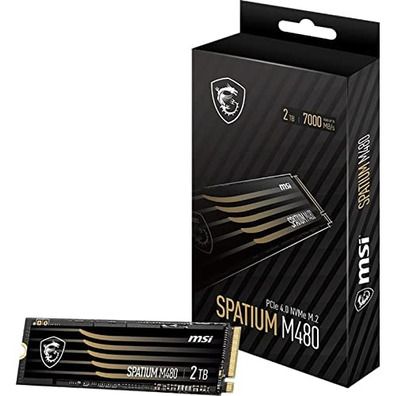 MSI Spatial M480 M2 SSD 2TB PCIE4 Hard Disk