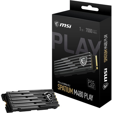 MSI Spatial M480 Play M2 SSD 1TB PCIE4