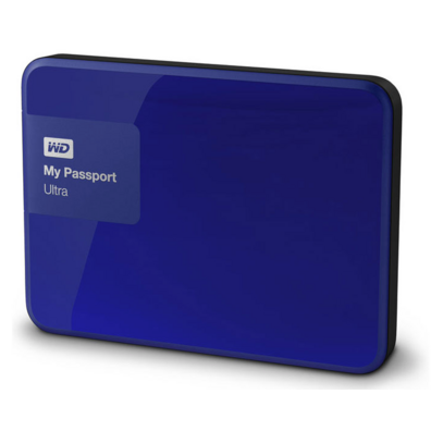 External Hard Disk Western Digital 1TB 2.5 USB 3.0 My Passport Blue