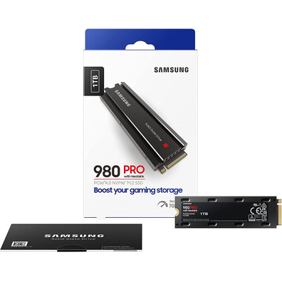 Samsung 980 Pro 1TB SSD M2 PCIe 4.0 NVM