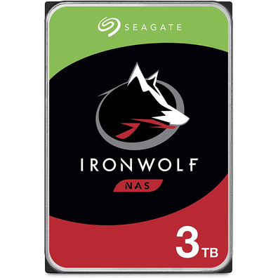 Seagate Hard Disk 3.5 '' 3TB SATA 3 64MB IronWolf
