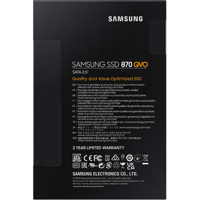 SSD 1 TB Hard Disk Samsung 870 QVO SATA 2.5 ''