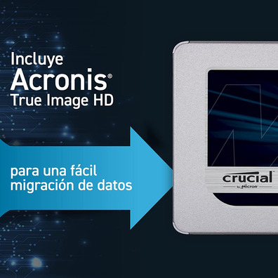 Critical SSD Hard Disk 2.5 '' 1TB 3D NAND SATA MX500