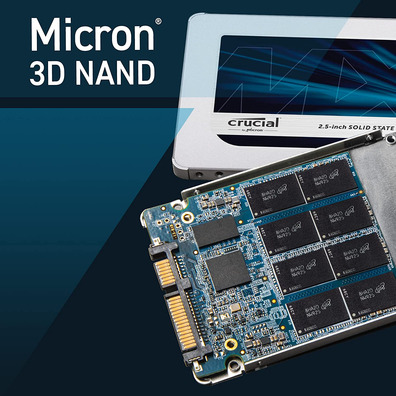 Crucial SSD Hard Disk 2.5 '' 500GB 3D NAND SATA MX500