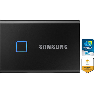 Hard disk SSD Samsung T7 Touch 2TB Black