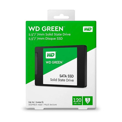 Hard Disk SSD Western Digital Green 120GB SATA 3 2.5 ''
