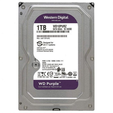 Western Digital Purple Disk (Videosurveillance) 1TB 3.5 '' SATA 3