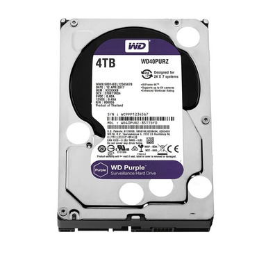 Western Digital Purple Disk (Videosurveillance) 4TB 3.5 '' SATA 3