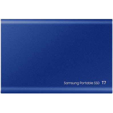 External Disk SSD Samsung Portable T7 1TB USB 3.2 Blue