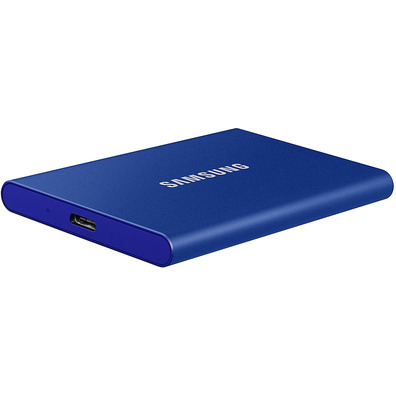 External Disk SSD Samsung Portable T7 2TB USB 3.2 Blue