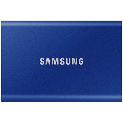 External Disk SSD Samsung Portable T7 500GB USB 3.2 Blue