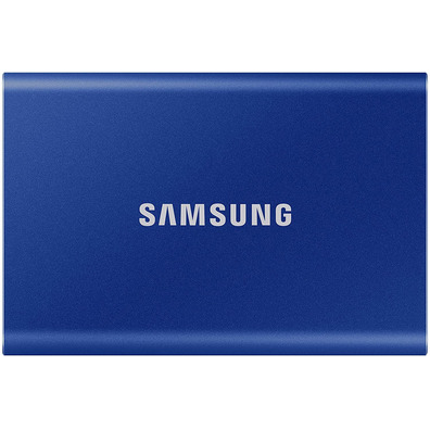 External Disk SSD Samsung Portable T7 500GB USB 3.2 Blue