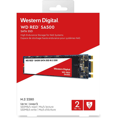 Disk M. 2 Western Digital Red SA500 NAS WDS200T1R0B SSD 2TB