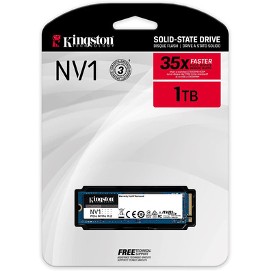 Kingston NV1 1TB M. 2 2280 PCIe NVMe SSD Disk