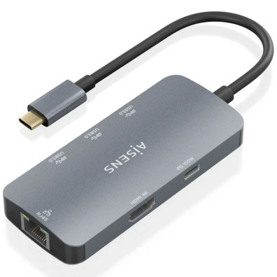 Dching USB type C Aisens ASUC-6P019-GR