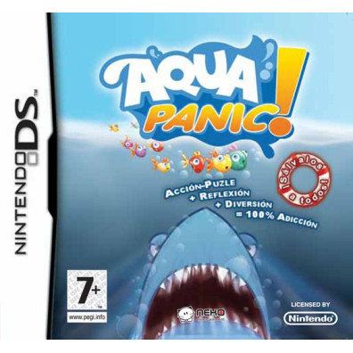 AQUA PANIC - Puzzle Game for Nintendo DS