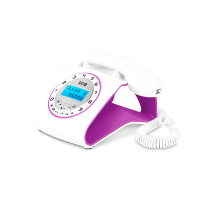 Telephone Retro Elegance SPC 3606T White/Violet