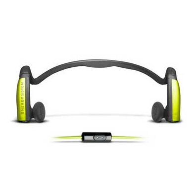 Sport Earphones Energy Running One Neon Green