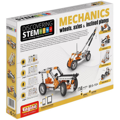 Engineering kit Discovering STEM Mechanics Wheel, Axis and Plane