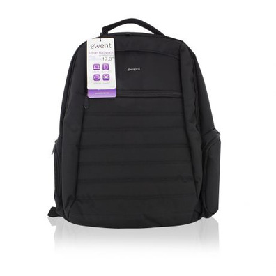 Ewent EW2528 Urban Backpack for Portatil 17.3 '' Black