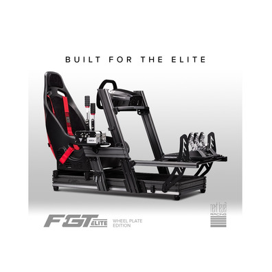 F-GT Elite Aluminium Simulator Cockpit-Wheel Plate Edition