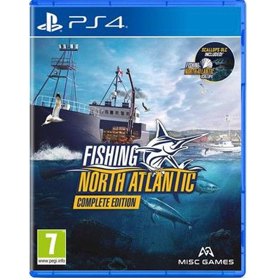 Fishing North Atlantic Complete Edition PS4 - DiscoAzul.com