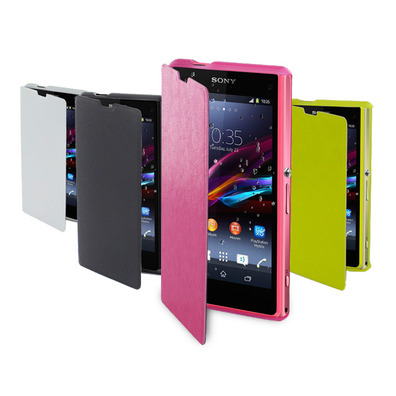 Muvit Easy Folio Sony Xperia Z1 Compact Yellow