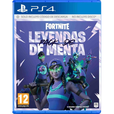 Fornite: Menta's Legends Pack (Download Code) PS4