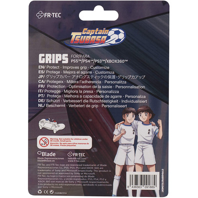 FR-TEC Captain Tsubasa Grip Set PS5/PS4
