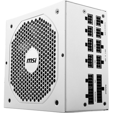 AX 750W MSI MPG A750GF White Power Supply
