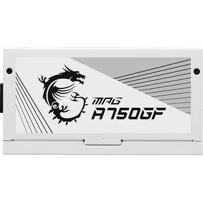 AX 750W MSI MPG A750GF White Power Supply