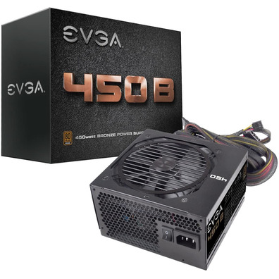 EEVGA Power Supply 100-B1-0450-K2 450W 80 Plus Bronze