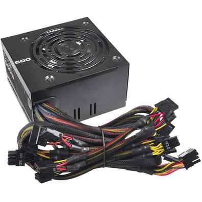 EVGA Power Supply 100-W1-0500-K2/ 500W 80 Plus Silver