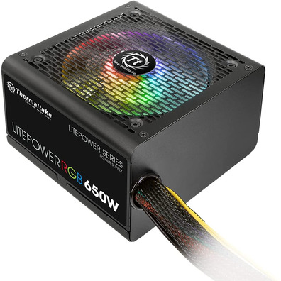 Thermaltake Litepower RGB Black ATX 650W Power Supply