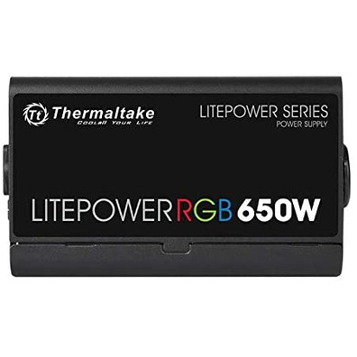 Thermaltake Litepower RGB Black ATX 650W Power Supply