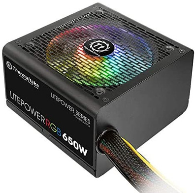 Thermaltake Litepower RGB Black ATX 650W Power Supply